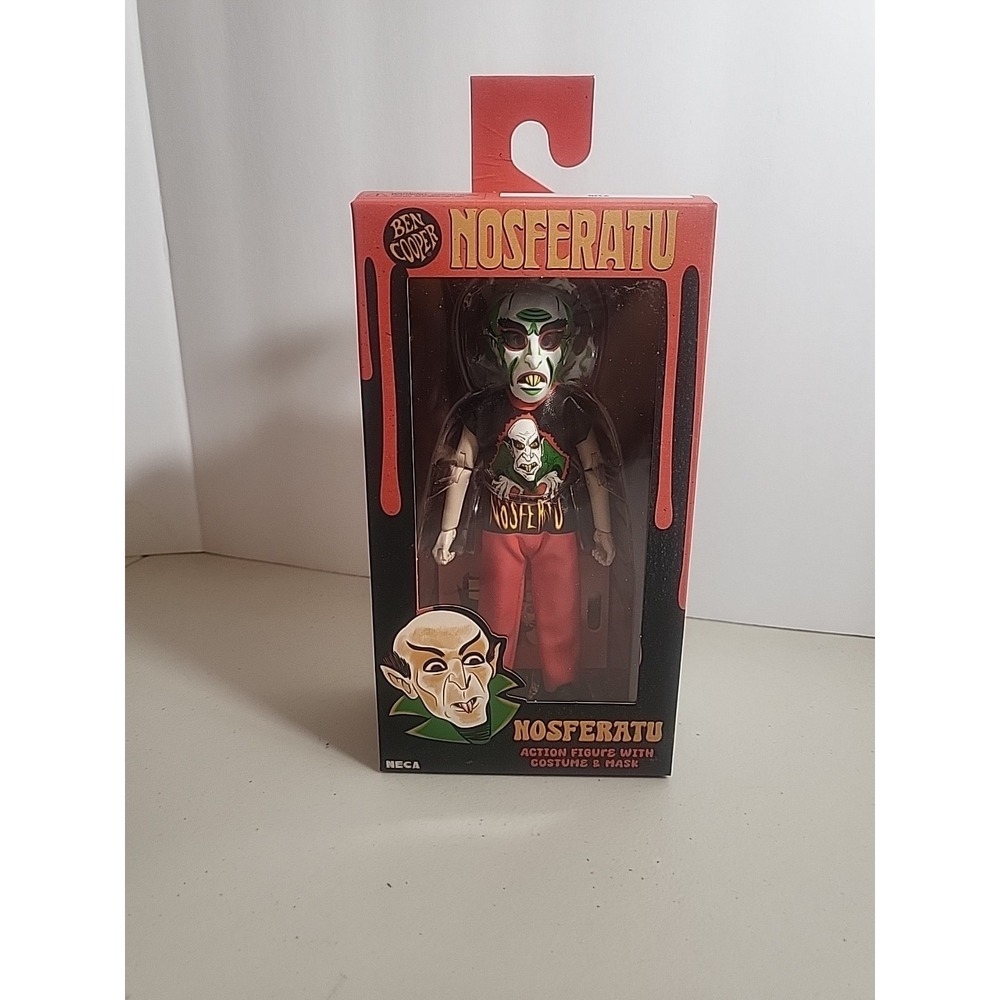 2025 NECA BEN COOPER NOSFERATU ACTION FIGURE W/ COSTUME & MASK 5.5"